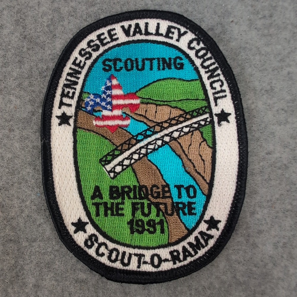 Tennessee Valley Council Scout-O-Rama 1991 Bridge to the Future‎ Boy Scout Patch